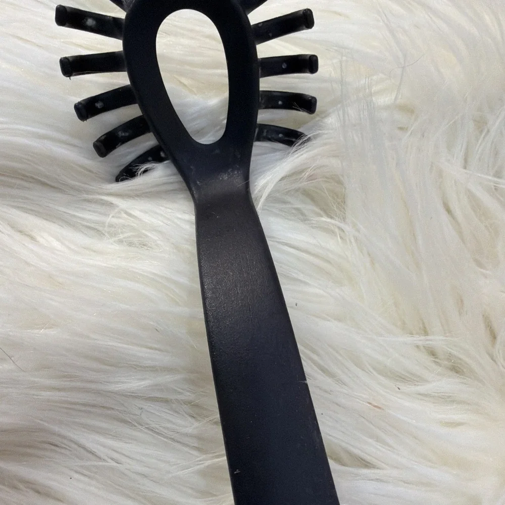 Ikea 365+ Black Nylon Pasta Spaghetti Noodle Server Fork 11